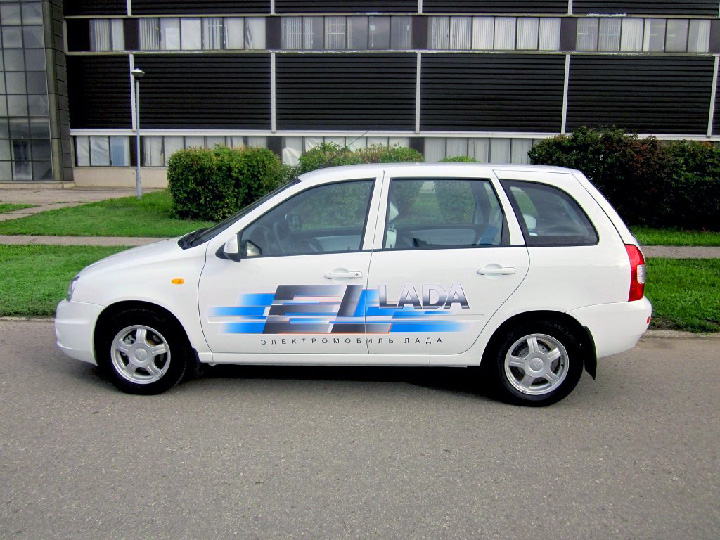 EL Lada электромобиль
